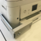 5-inch Extended Paper Tray Lock on Printer with an Extended Tray Front